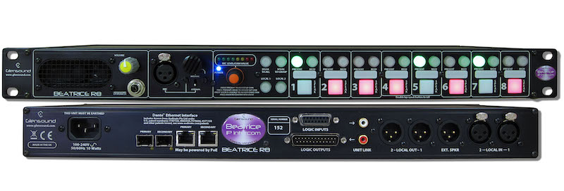 Glensound Beatrice - нова система службового зв`язку з Dante Glensound Beatrice - нова система службового зв`язку з Dante