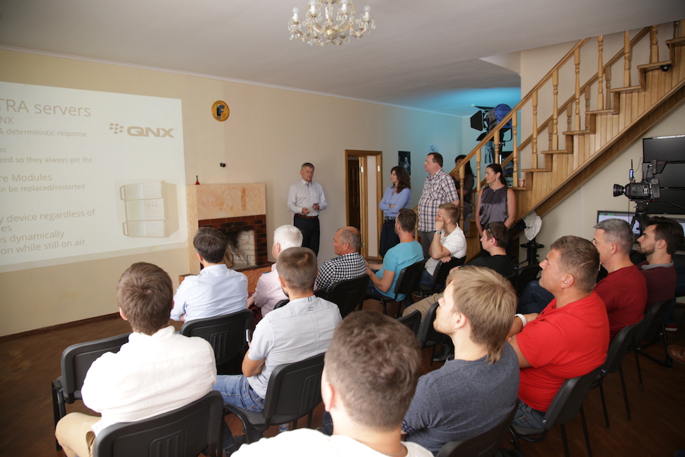 Презентация AVECO Astra - систем автоматизации тв производства в офисе ОПТА Видео