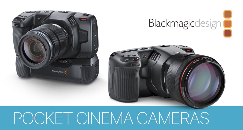 Долгожданные видеокамеры Blackmagic Pocket Cinema Camera на складе ОПТА Видео
