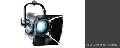Новый светодиодный светильник ARRI L5 c линзой Френеля
