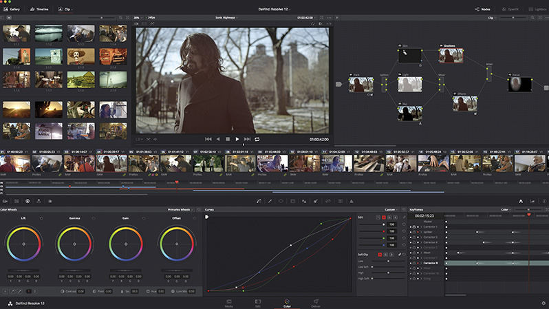 Blackmagic Design. DaVinci Resolve 12. Самая мощная система цветокоррекции и профессионального нелинейного монтажа davinciresolve12color