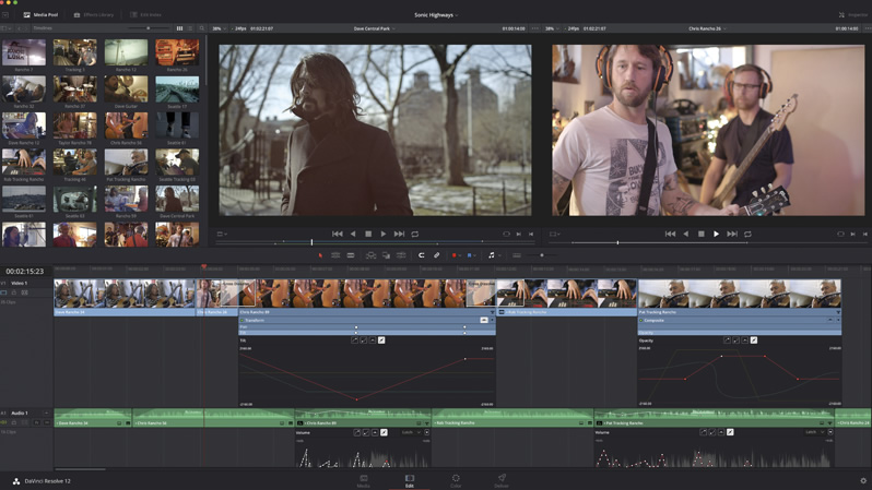Blackmagic Design. DaVinci Resolve 12. Самая мощная система цветокоррекции и профессионального нелинейного монтажа davinciresolve12edit