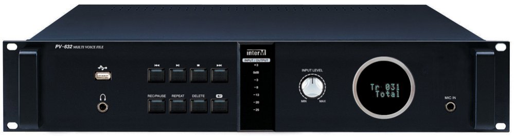  Блок цифровой записи аудиовоспроизведения Inter-M PV-632 