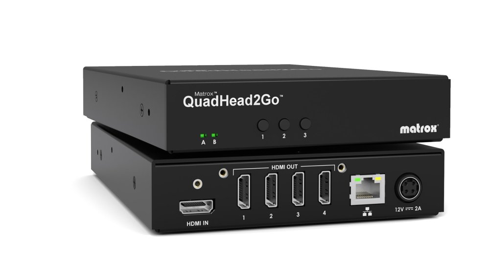  QuadHead2Go Q155 HDMI мультимониторный контроллер 