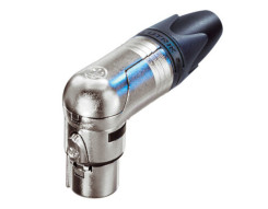 Neutrik NC4FRX - Разъем кабельный угловой XLR female 4пин 