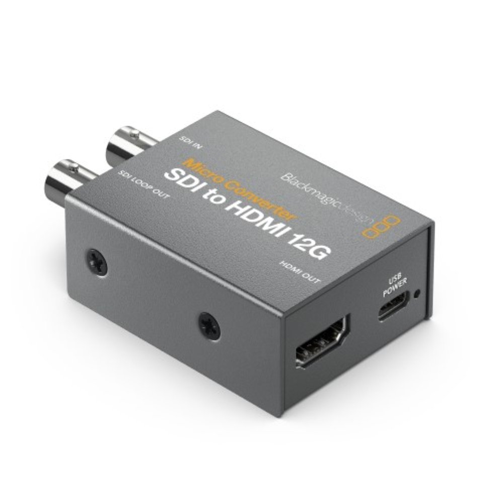  Конвертер Blackmagic Micro Converter SDI to HDMI 12G без блока питания 