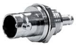 Canare BCJ-DCJ - переходник BNC-miniBNC с гайкой 75 Ом 