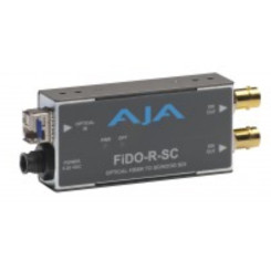 AJA FiDO-R-SC 1-канальный оптический конвертер Optical Fiber SC connector в 3G-SDI 