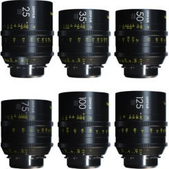 DZOFilm VESPID 6-Lens Kit A - комплект кинообъектив PL/EF 