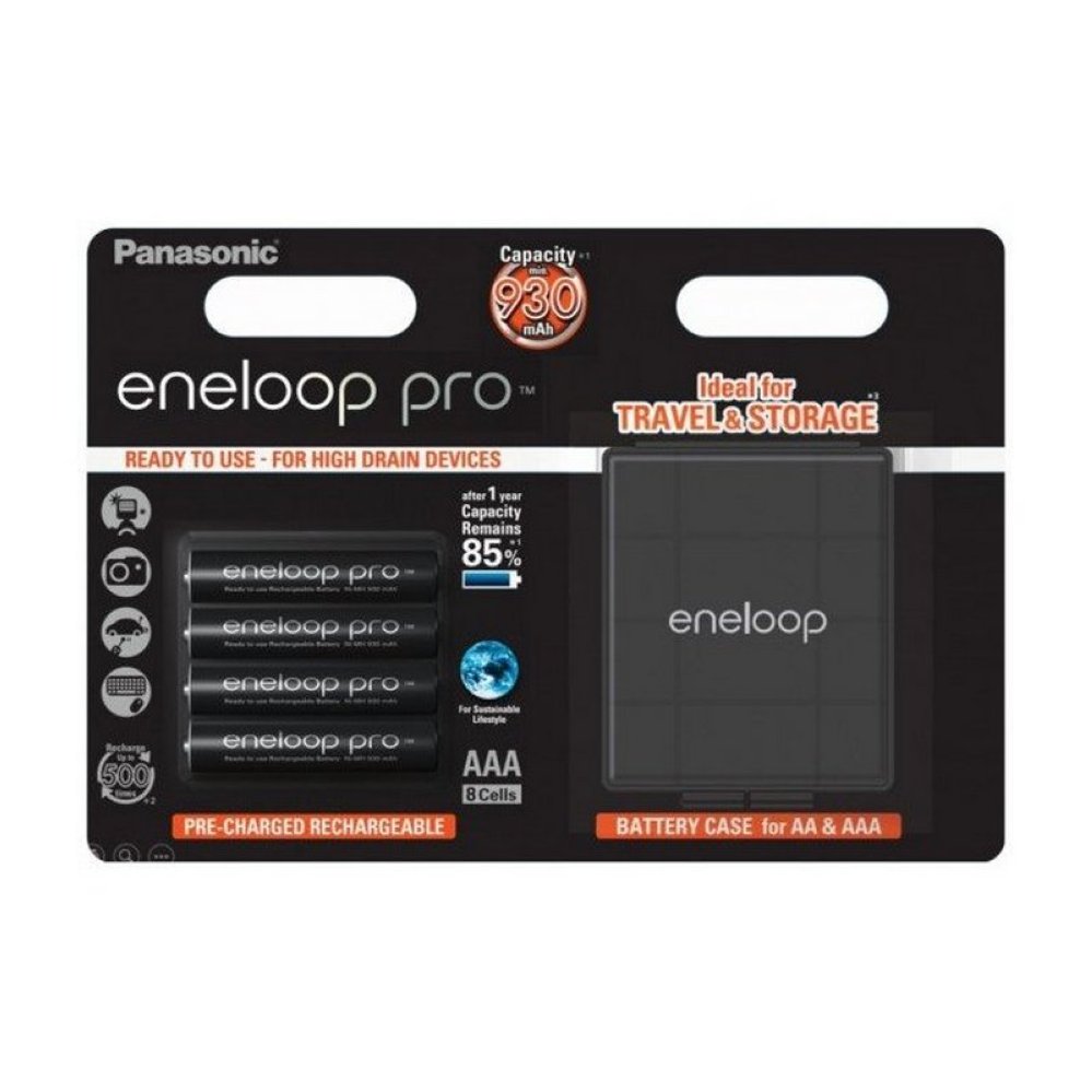  Аккумулятор Panasonic Eneloop Pro AAA 930 mAh 4BPCase 