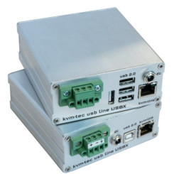 KVM-TEC USBX USBline Extender Single - SET 