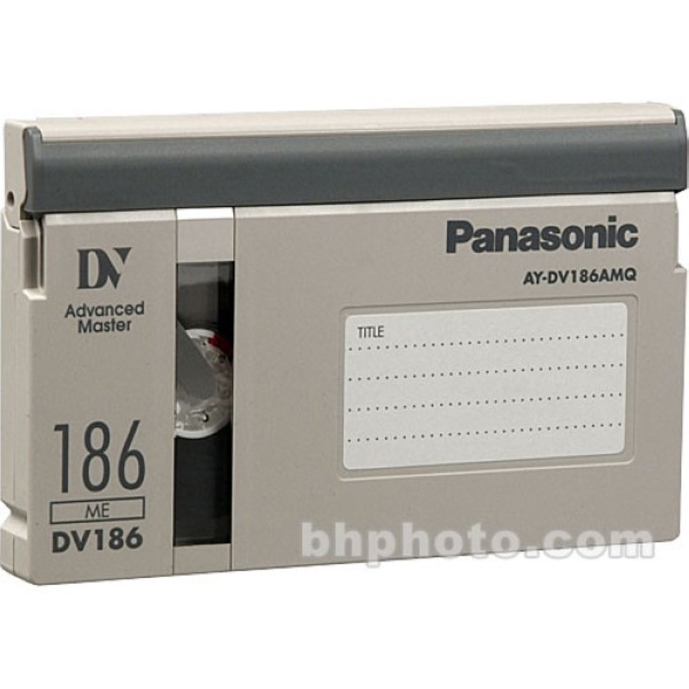  Видеокассета DV Panasonic AY-DV186AMQ 186 min 