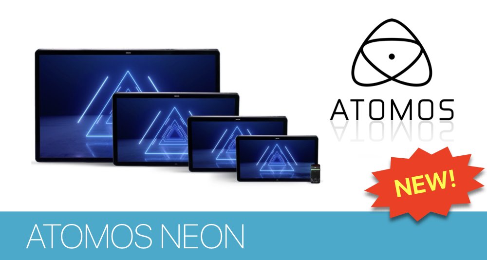 Atomos NEON - новая линейка HDR Cinema мониторов-рекордеров Atomos NEON - новая линейка HDR Cinema мониторов-рекордеров