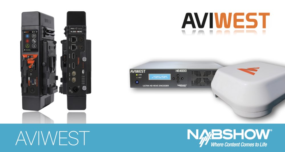 AVIWEST НА ВЫСТАВКЕ NAB SHOW 2019