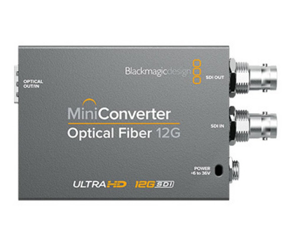  Конвертер Blackmagic Mini Converter Optical Fiber 12G 