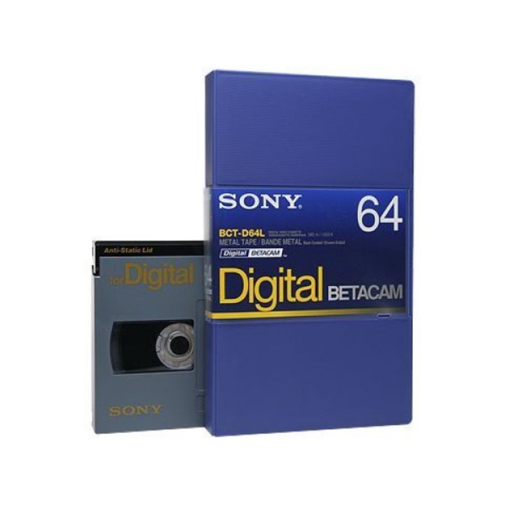  Видеокассета Digital Betacam Sony BCT-D64L 64 мин 