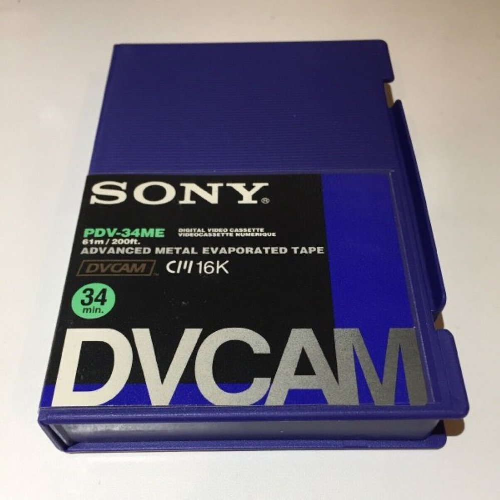  Видеокассета DVCAM Sony PDV-34ME 34 min 