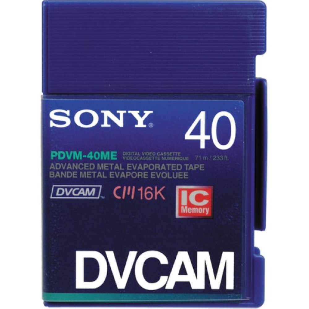  Видеокассета DVCAM Sony PDVM-40ME 40 min 