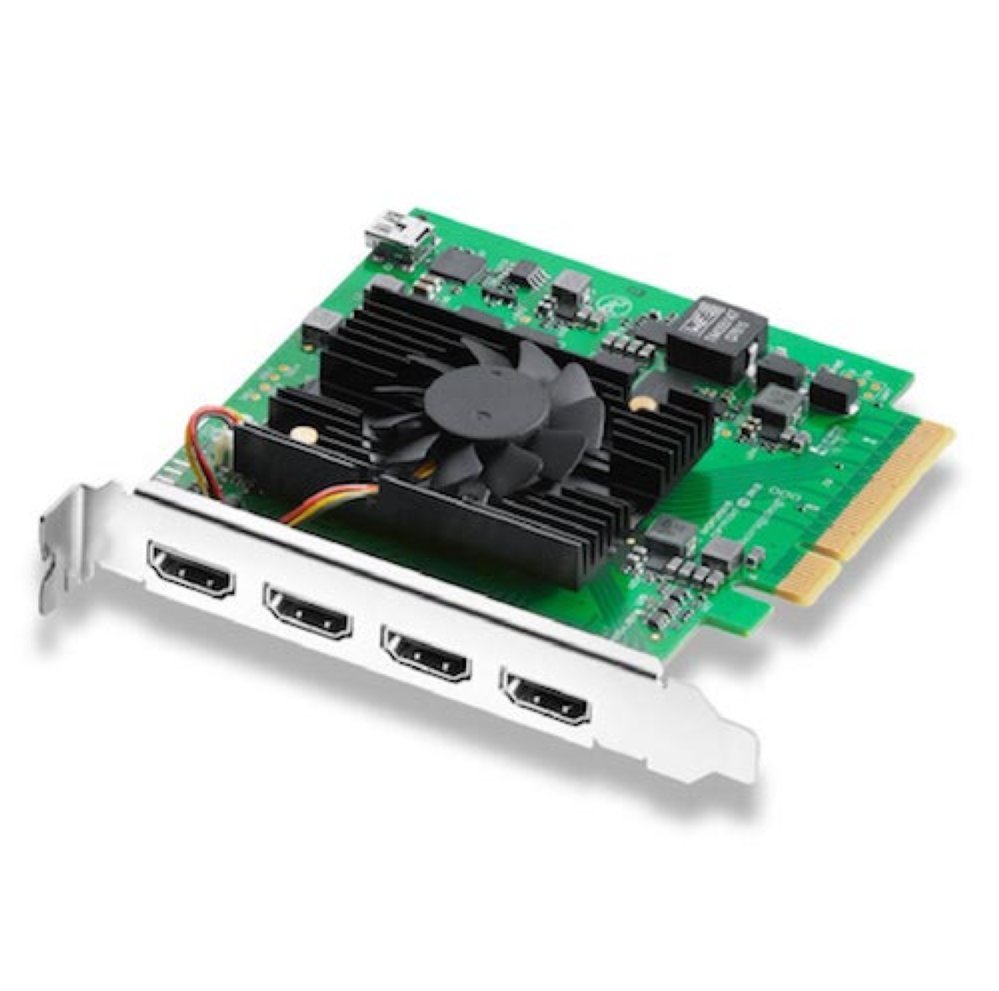  Плата видеозахвата Blackmagic Decklink Quad HDMI Recorder 