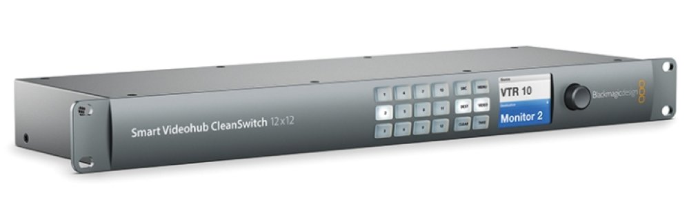  Коммутатор Blackmagic Design Smart Videohub CleanSwitch 12x12 