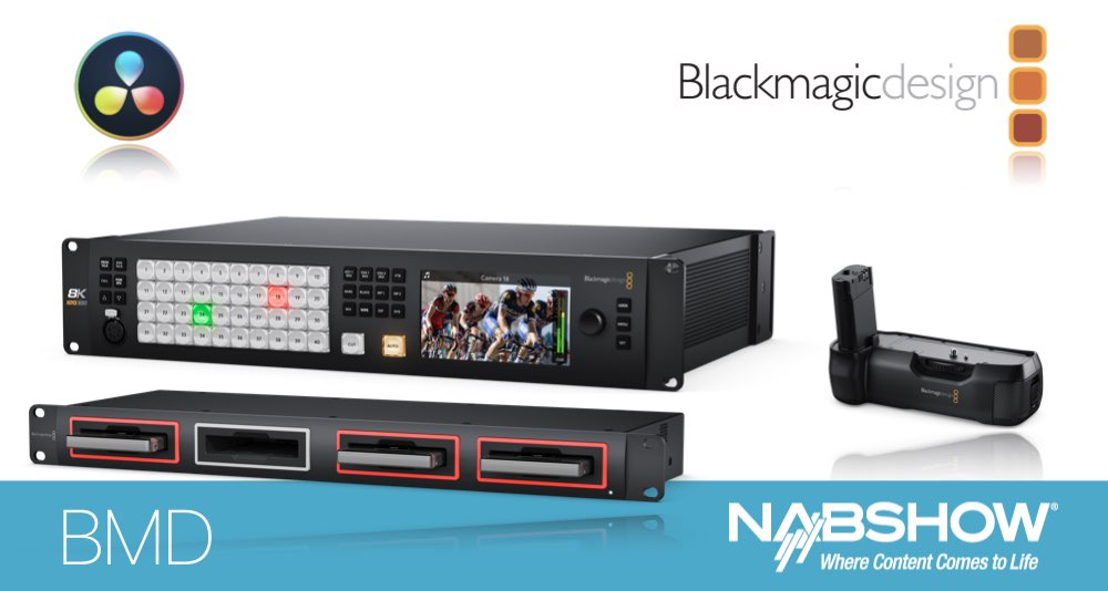 BLACКMAGIC DESING НА ВЫСТАВКЕ NAB SHOW 2019