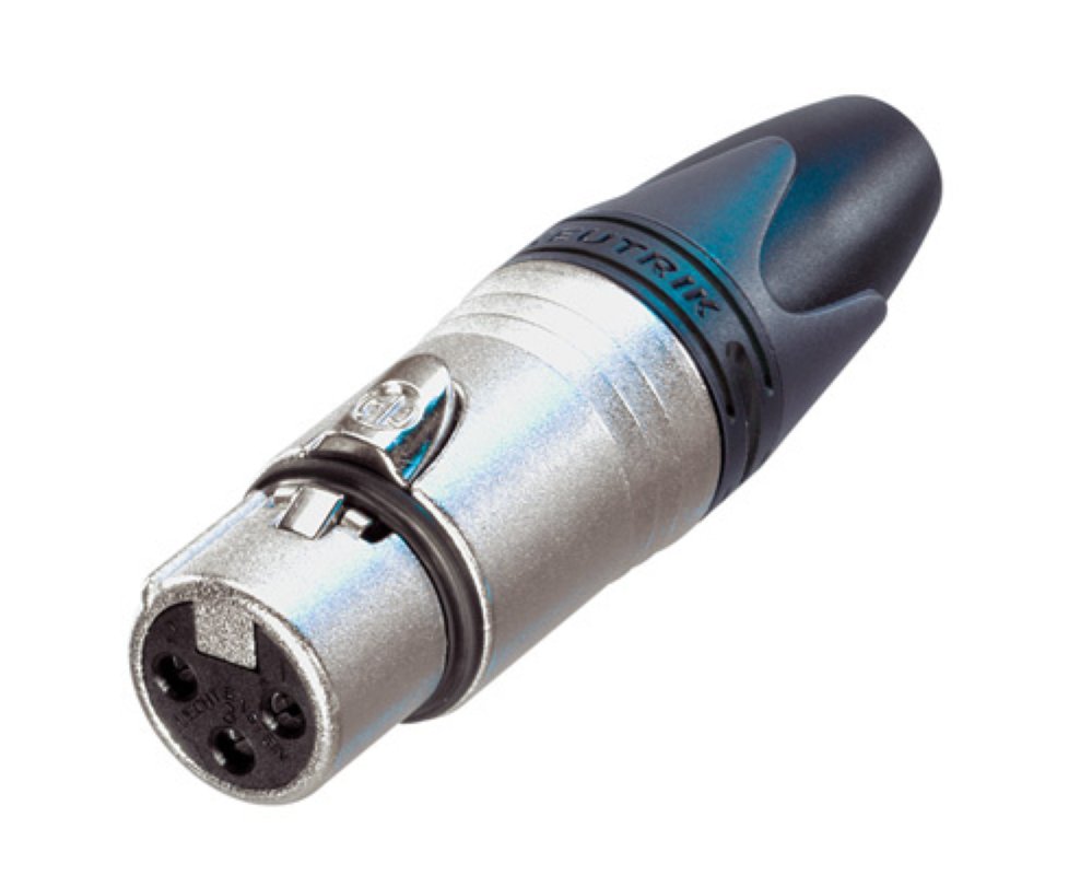  Разъем Neutrik NC3FXX кабельный XLR female 3pin 