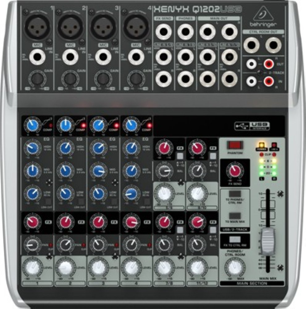  XENYX Q1202USB - микшерный пульт 