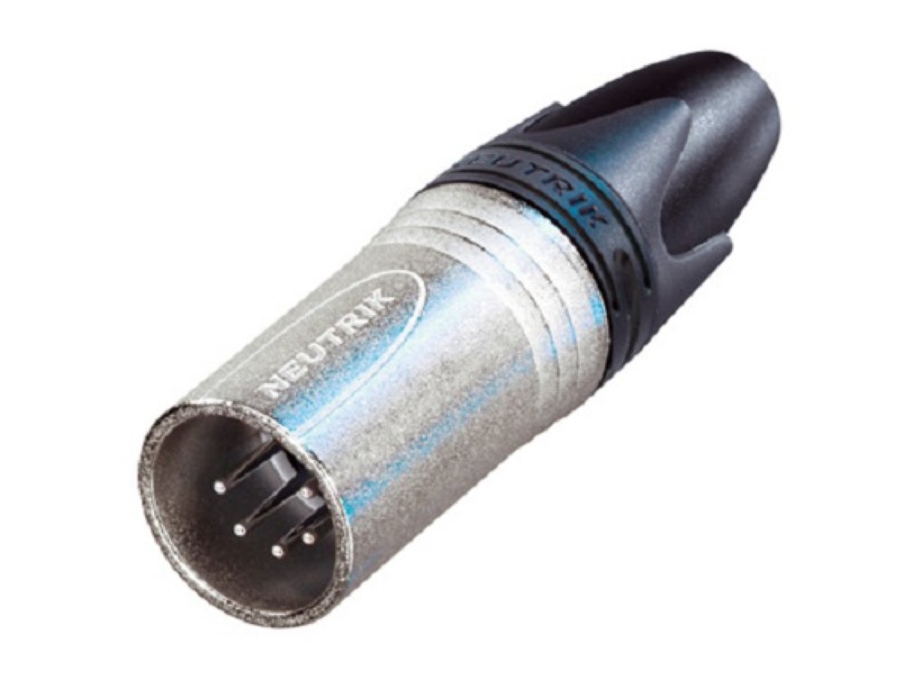  Разъем Neutrik NC5MXX XLR male 5 пин кабельный 
