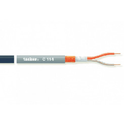 Tasker C114 black микрофонный кабель OFC 2х0.25 мм2 