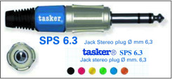 Tasker SPS 63 JACK black разъём кабельный 