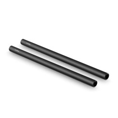 SmallRig 2pcs 15mm Black Aluminum Alloy Rod (M12-30cm) 12inch 1053 - Штанги 