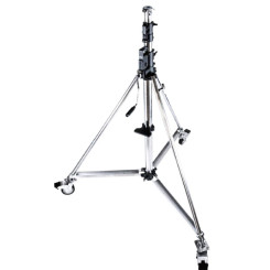 Kupo 484 Heavy Duty Wind-Up Stainless Steel Stand W/ Braked Caster - штатив 