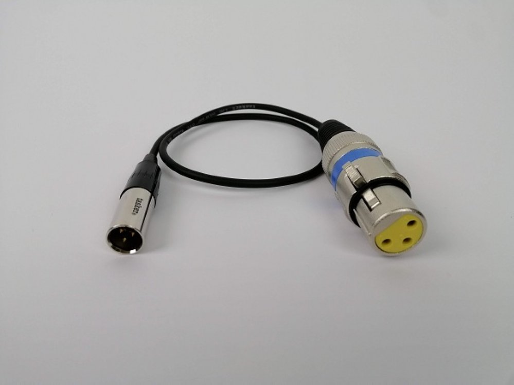  Микрофонный кабель OPTA mini XLR3m - XLR3f 